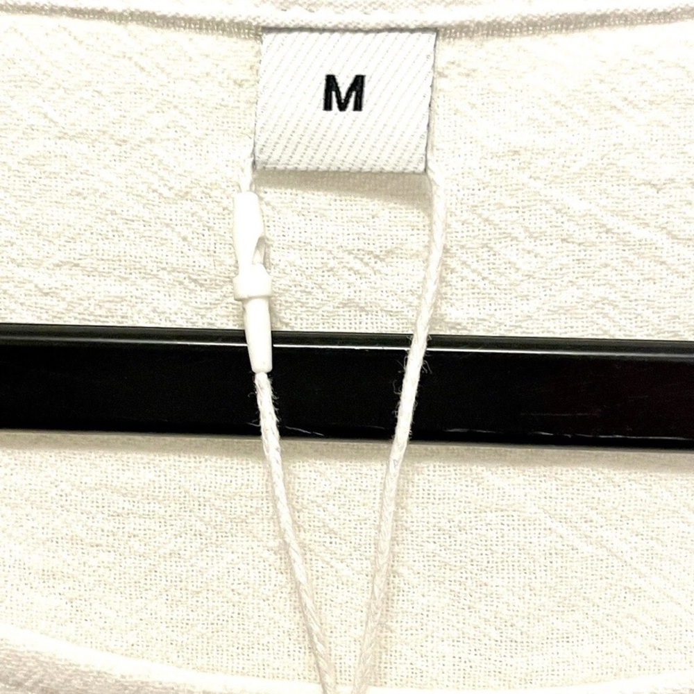 By Made With ❤️ Floral Wayercolor White Women's Top - Picture 6 of 12